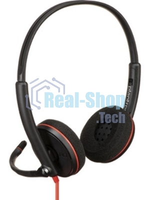 Гарнитура Plantronics Blackwire 3220 чёрный, проводная, USB