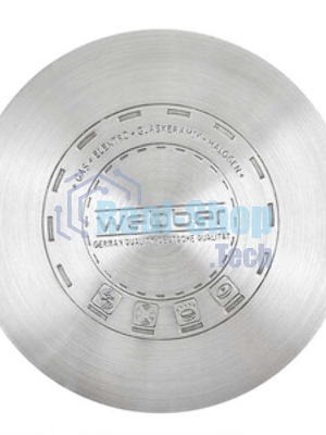 Ковш WEBBER BE-155/2 из нерж стали со стеклянной крышкой (d=16; 1.9 л) (12)