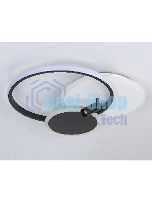 Светильник Ambrella light FL5118/3+1 WH/BK белый/черный 64W 3000K/4200K/6400K+4200K 480*425*110 (ПДУ ИК)