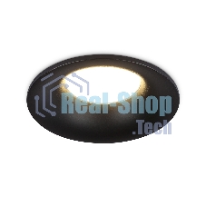 Встраиваемый точечный светильник Ambrella light TN102809 BK черный GU5.3 D90*35