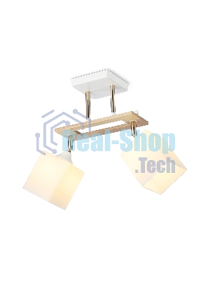 Светильник Ambrella light TR9501/2 WH/FGD/FR белый/золото/белый матовый E27/2 max 40W 510*100*270
