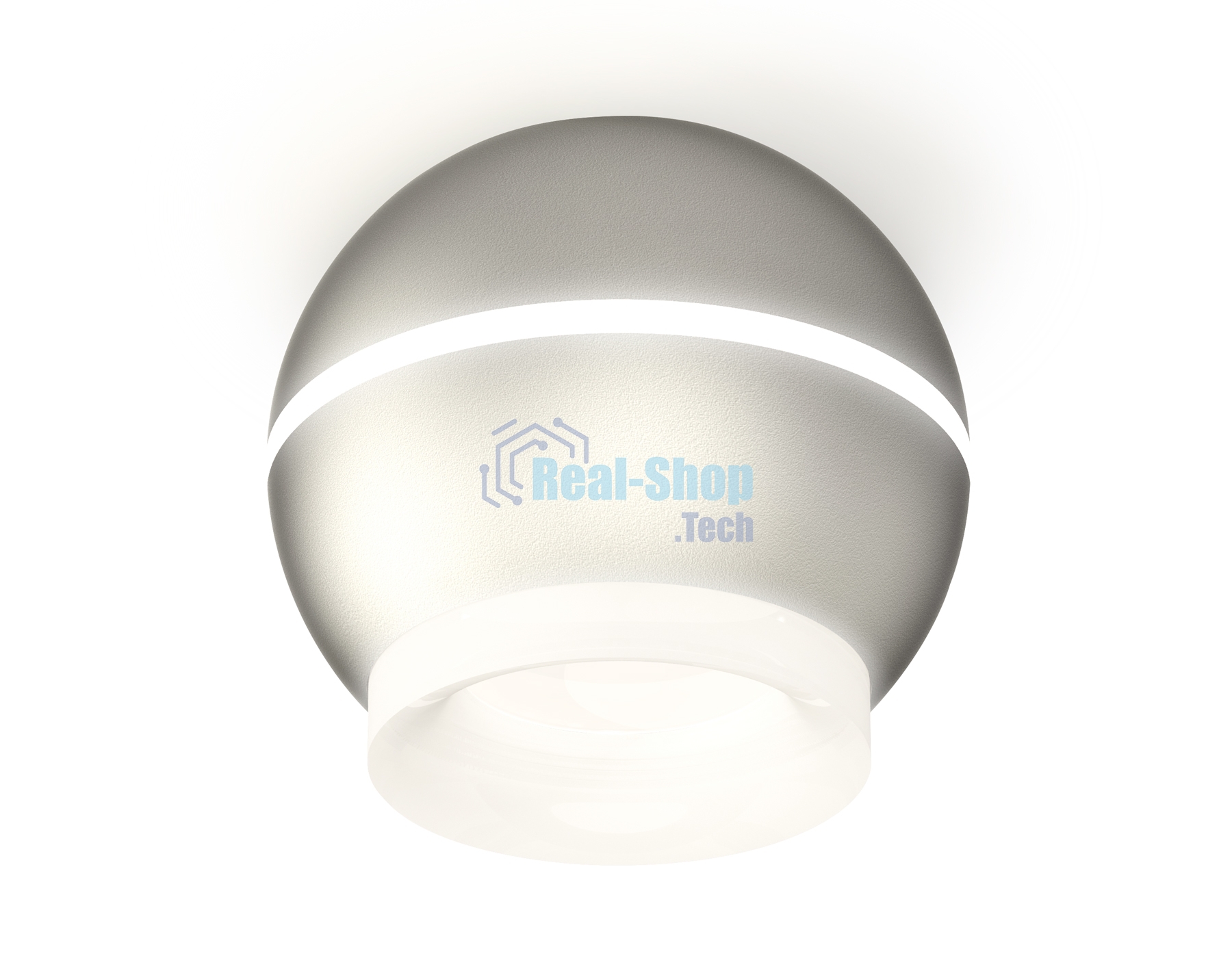 Светильник Ambrella Light XS1103030 SSL/FR серебро песок/белый матовый MR16 GU5.3 LED 3W 4200K (C1103, N7165)
