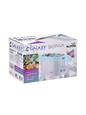 Тостер Galaxy Line GL 2908, белый, пластик, 800 Вт