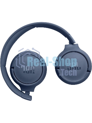 Беспроводные наушники JBL Tune 520BT синий, накладные, Bluetooth, быстрая зарядка