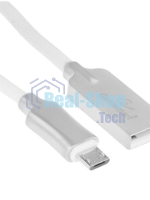 Кабель USB2.0 Cablexpert CC-P-mUSB02W-1.8M, AM/microB, серия Platinum, длина 1.8м, белый, блистер