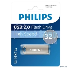 Флешка USB 32Gb PHILIPS IRON 2.0 32Gb, USB 2.0