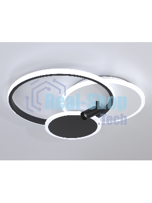 Светильник Ambrella light FL5118/3+1 WH/BK белый/черный 64W 3000K/4200K/6400K+4200K 480*425*110 (ПДУ ИК)
