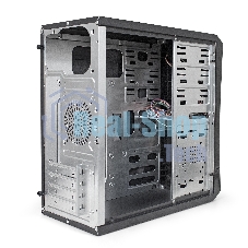 Компьютерный корпус ExeGate EX284025RUS Minitower BA-202 Black, mATX, AA450, 80мм, 2хUSB, Audio