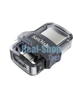 Флешка USB SanDisk DD3 Ultra (SDDD3-032G-G46), 32Gb, USB 3.0/microUSB, R/W 130/30, черный
