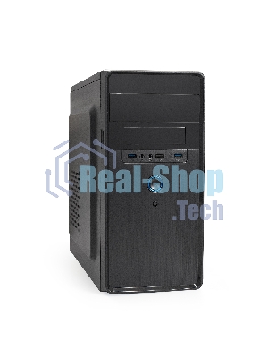 Компьютерный корпус Minitower ExeGate EX286441RUS BA-309U2-500W-8 (mATX, БП AA500 с вент. 8см, 1хUSB+2хUSB 3.0, HD аудио, черный)