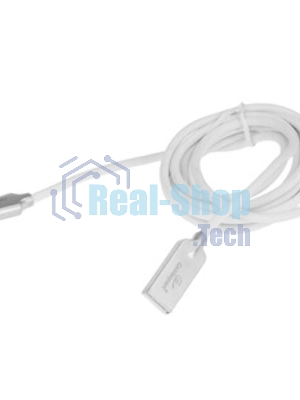 Кабель USB2.0 Cablexpert CC-P-mUSB02W-1.8M, AM/microB, серия Platinum, длина 1.8м, белый, блистер