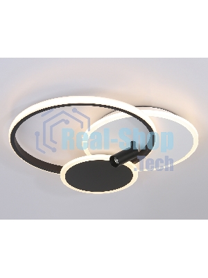 Светильник Ambrella light FL5118/3+1 WH/BK белый/черный 64W 3000K/4200K/6400K+4200K 480*425*110 (ПДУ ИК)
