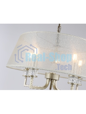 Люстра Ambrella light LH71211/5 CGD золото E14/5 max 40W D500*700