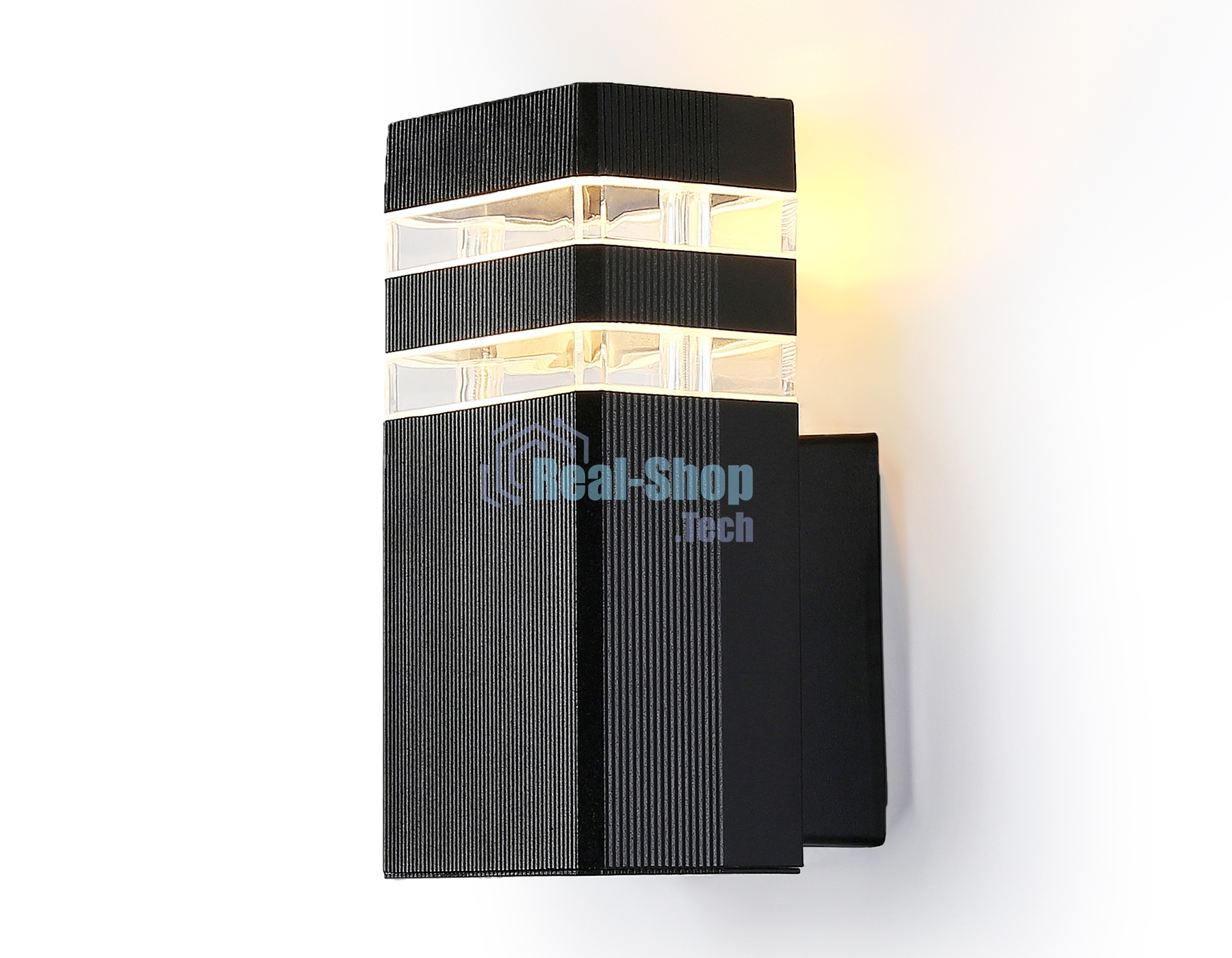 Светильник Ambrella light ST2572 BK/CL черный/прозрачный IP54 GU10 max 35W 205*110*65