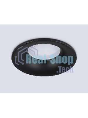 Встраиваемый точечный светильник Ambrella light TN102809 BK черный GU5.3 D90*35