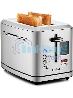 Тостер Kitfort KT-2049 950Вт серебристый