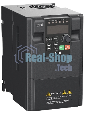 Преобразователь частоты A150 380В 3ф 2.2кВт 6А встроенный торм. модуль ONI A150-33-22NT