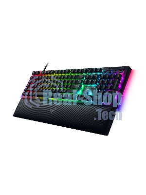 Клавиатура проводная игровая Razer BlackWidow V4 (Yellow Switch) - Russian Layout