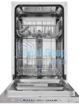 Встраиваемая посудомоечная машина HOMSAIR DW44L-2, серебристый, 44.8 см, 9 компл., 49 дБ, класс A++