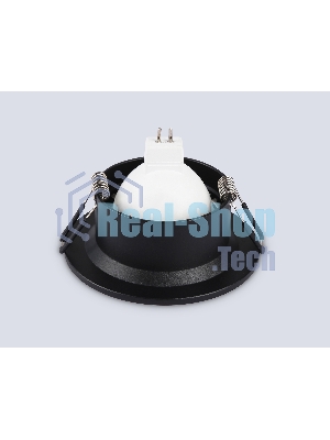 Встраиваемый точечный светильник Ambrella light TN102809 BK черный GU5.3 D90*35