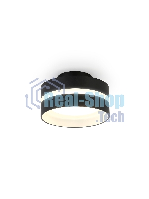 Светильник Ambrella light TN5421 SBK/FR черный песок/белый матовый GX53 IP20 D95*60