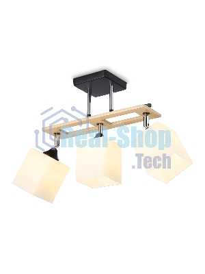 Светильник Ambrella light TR9507/3 BK/CH/FR черный/хром/белый матовый E27/3 max 40W 620*100*290