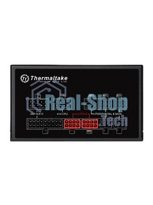 Блок питания Thermaltake Smart Pro RGb (PS-SPR-0750FPCBEU-R), 750Вт, 80 PLUS Bronze, 140мм, модульный, черный