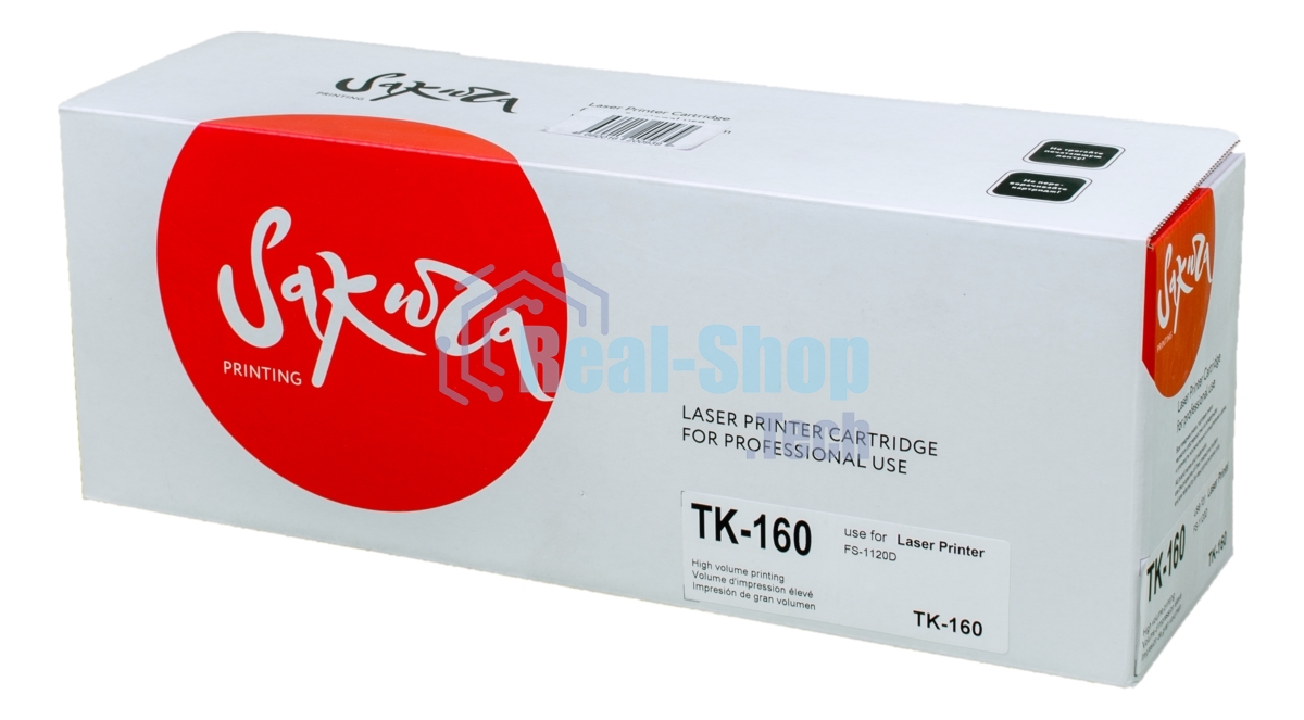 Картридж Sakura TK160 для Kyocera Mita FS-1120, P-2035 черный, 2500 к.