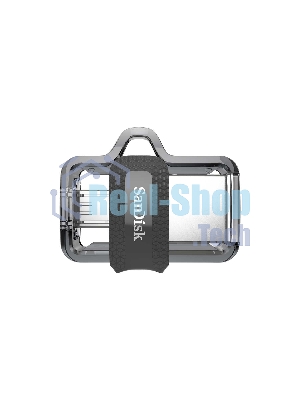 Флешка USB SanDisk DD3 Ultra (SDDD3-032G-G46), 32Gb, USB 3.0/microUSB, R/W 130/30, черный