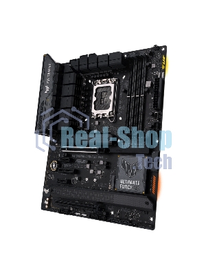 Материнская плата ASUS TUF GAMING Z790-PLUS WIFI, LGA 1700, Intel Z790, 4xDDR5, 4xSATA, 4xM.2, 1xPCIe 5.0 x16, 1xPCIe 4.0 x4, 2xUSB-A 3.2 Gen 2, 4xUSB-A 3.2 Gen 1, 1xUSB-C 3.2 Gen 2, 1xUSB-C 3.2 Gen 2x2, 1x2.5Gb LAN, 5x3.5 мм, 7.1, Standard-ATX