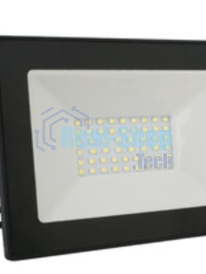 Прожектор уличный Ultraflash LFL-7001 C02 светодиодный 70Вт корп.мет./стек.черный (13328)