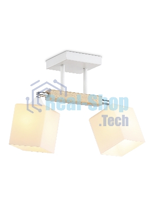 Светильник Ambrella light TR9511/2 WH/CH/FR белый/хром/белый матовый E27*2 max 40W 517*100*246