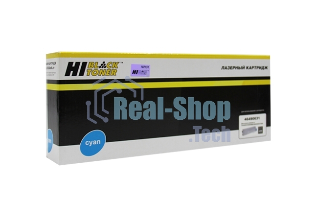 Картридж лазерный Hi-Black (HB-46490631) для OKI C532/C542/MC573/MC563, C, 6K