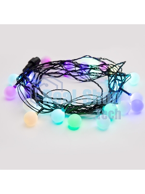 Гирлянда Neon-night LED - шарики RGB, O23 мм, 5 м