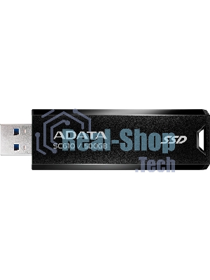 Внешний SSD ADATA SC610, 500Gb, USB Type-A, R/W 550/500 Mb/s черный