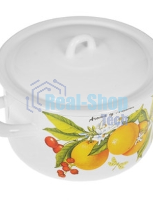 Кастрюля Лысьвенские эмали 1 л С-1607АП/4 Итальянская кухня