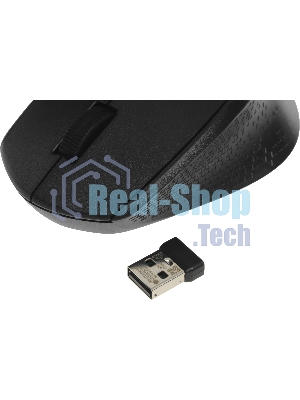 Мышь беспроводная Logitech M330 SILENT PLUS черный, 1000 dpi, радиоканал, USB, кнопки - 3