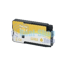 Картридж струйный Sakura 3ED69A (№712 Yellow) для HP, желтый, водорастворимый тип чернил, 29 мл.