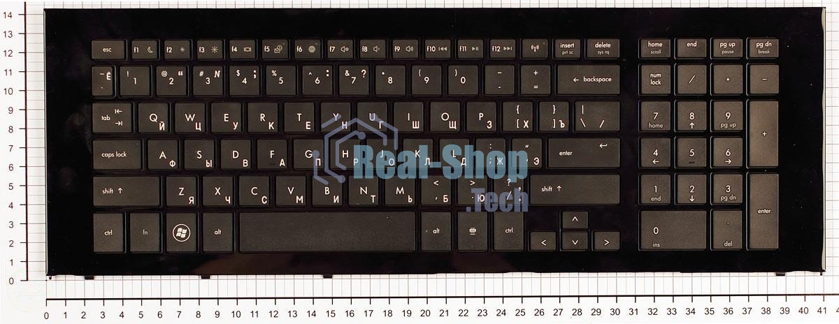 Клавиатура для ноутбука HP ProBook 4720 4720s черная
