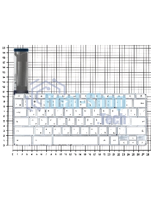 Клавиатура для ноутбука HP Chromebook 14 G3 G4 14-2000 14-ak 14-q белый