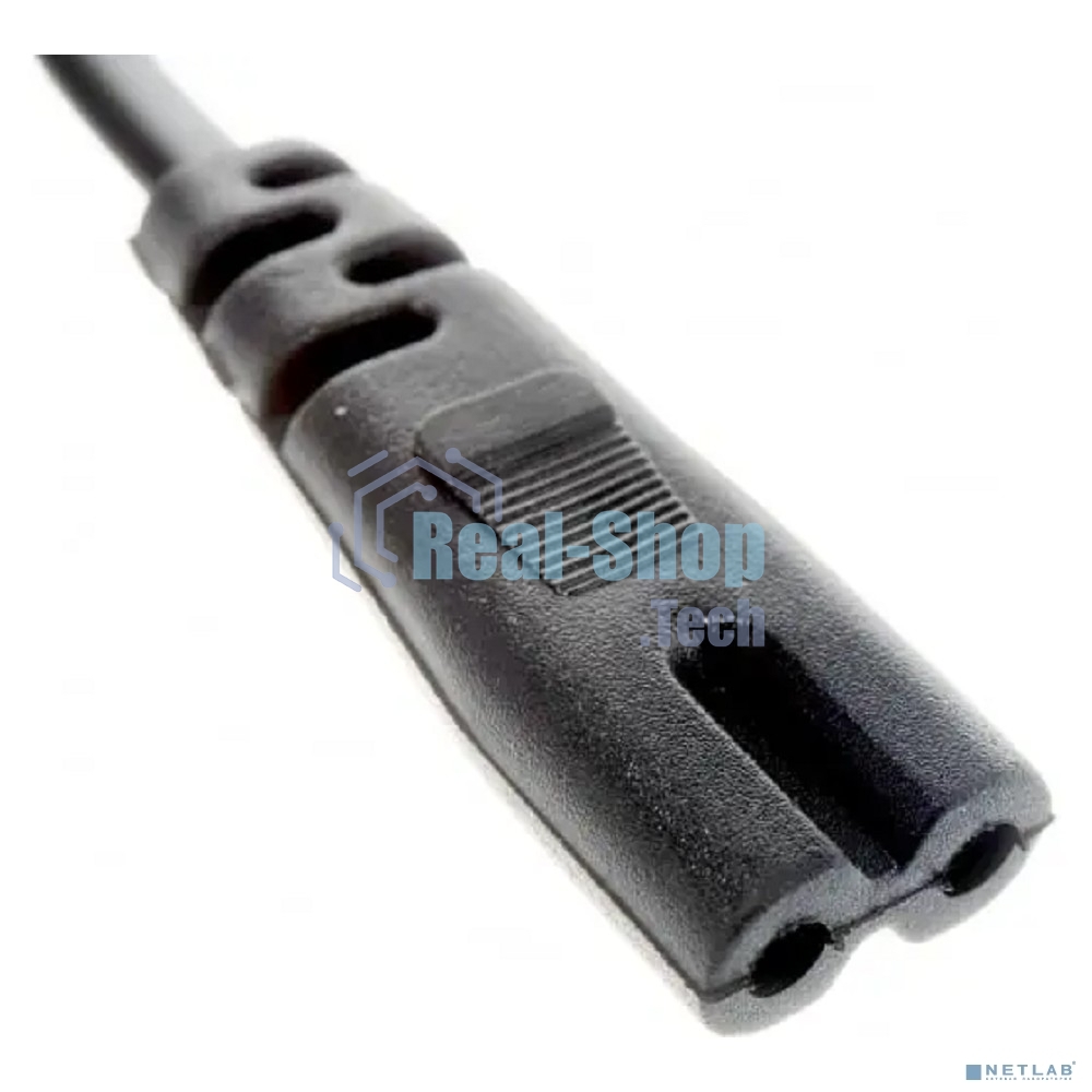 Шнур сетевой Rexant вилка СЕЕ 7/16 - разъем IEC 320 C7, кабель 2x0,75 мм, 3 м (PE пакет)