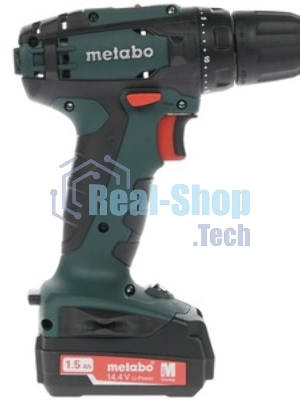 Дрель-шуруповерт Metabo BS 14.4 602206550, 14,4 В, 1,5 Ач, 40 Нм, щеточный