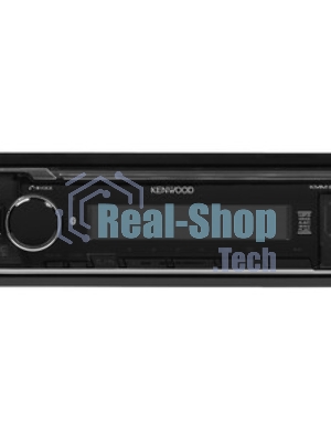 Автомагнитола Kenwood KMM-BT408, 1 DIN, Bluetooth, USB Type-A, AUX, съёмная панель