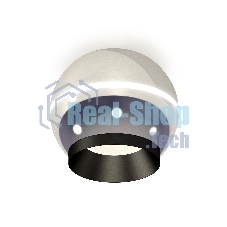 Светильник Ambrella Light XS1104001 PSL/PBK серебро полированное/черный полированный MR16 GU5.3 LED 3W 4200K (C1104, N7031)
