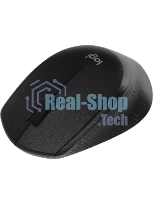 Мышь беспроводная Logitech M330 SILENT PLUS черный, 1000 dpi, радиоканал, USB, кнопки - 3