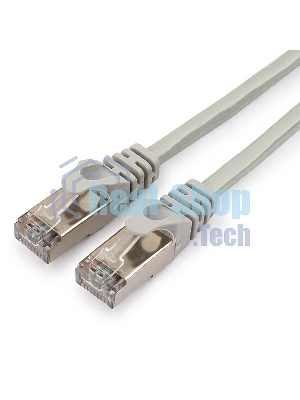 Патч-корд FTP Cablexpert cat.6, 1м, литой, многожильный, серый