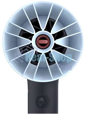 Фен Philips BHD360/20 черный/синий, 2100 Вт, ионизация