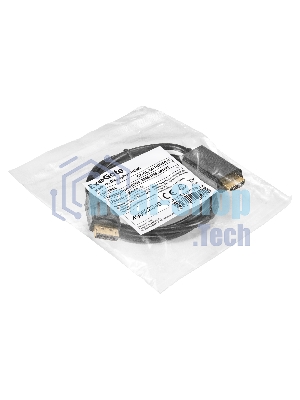 Кабель DisplayPort-HDMI ExeGate EX-CC-DP-HDMI-1.0 (20M/19M, 1,0м, экран)