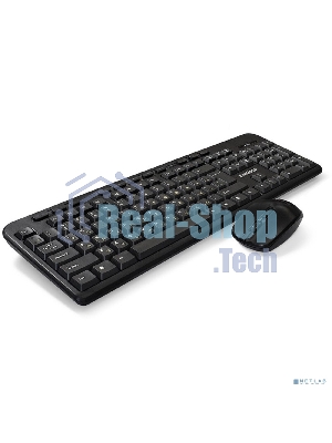 Комплект клавиатура+мышь ExeGate Professional Standard Combo MK240 беспроводной, USB, 1200 DPI, чёрный