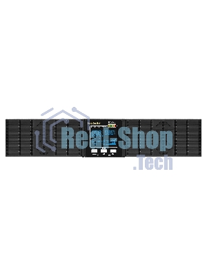 Источник бесперебойного питания On-line ExeGate PowerExpert ULS-575-10kVA.LCD.AVR.T.USB.RS232.SNMP.2U 10000VA/10000W, On-Line, PF=1, LCD, клеммы, RS232, USB, SNMP-slot, EPO, батареи внешние 192В/240В суммарной емкостью до 400Ah, Rackmount 2U/Tower, металлический корпус, черный